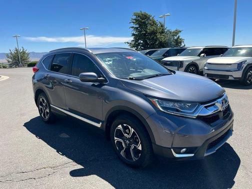 Gray 2017 Honda CR-V Touring
