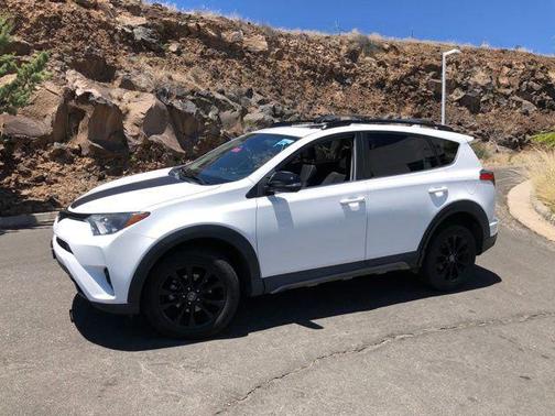Super White 2018 Toyota RAV4 Adventure