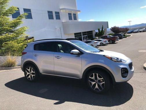 Sparkling Silver 2019 Kia Sportage SX Turbo