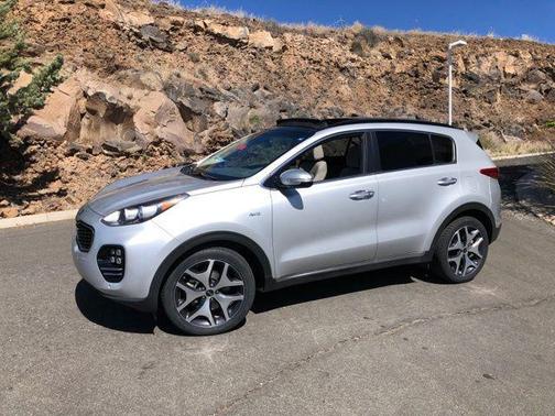 Sparkling Silver 2019 Kia Sportage SX Turbo