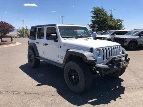 Bright White Clearcoat 2020 Jeep Wrangler Unlimited Sport