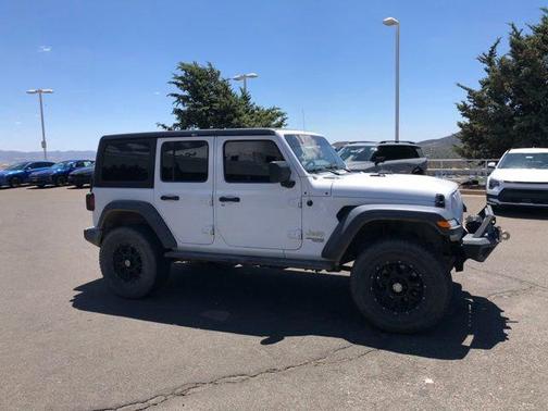 Bright White Clearcoat 2020 Jeep Wrangler Unlimited Sport