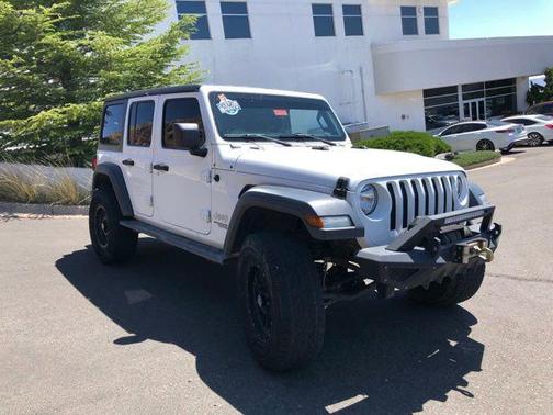 Bright White Clearcoat 2020 Jeep Wrangler Unlimited Sport