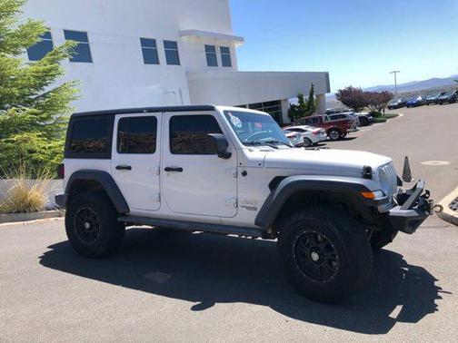 Bright White Clearcoat 2020 Jeep Wrangler Unlimited Sport