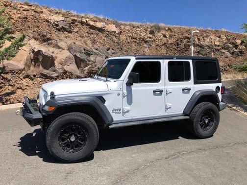Bright White Clearcoat 2020 Jeep Wrangler Unlimited Sport
