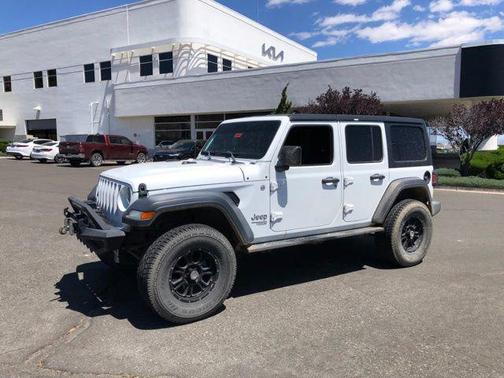 Bright White Clearcoat 2020 Jeep Wrangler Unlimited Sport