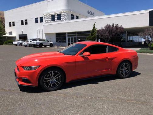 Competition Orange 2016 Ford Mustang EcoBoost