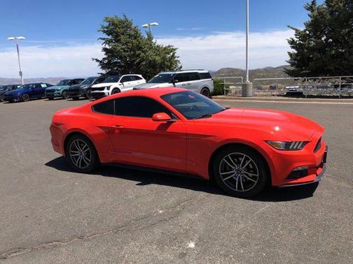 Competition Orange 2016 Ford Mustang EcoBoost