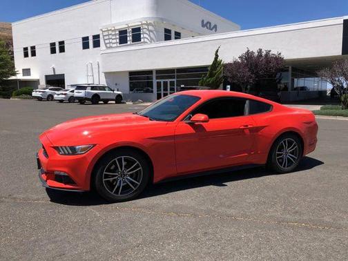 Competition Orange 2016 Ford Mustang EcoBoost