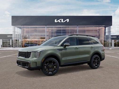 Jungle Green 2026 Kia Sorento SX