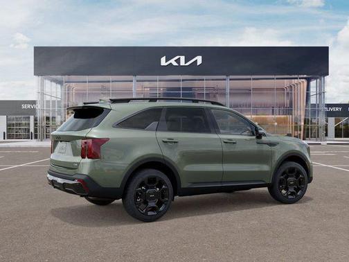 Jungle Green 2026 Kia Sorento SX