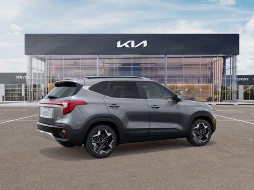 Steel Gray 2026 Kia Seltos EX