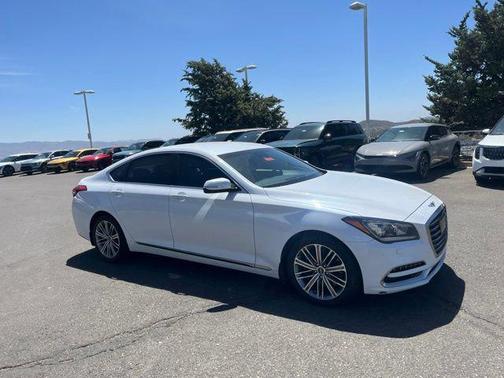 Casablanca White 2019 Genesis G80 3.8