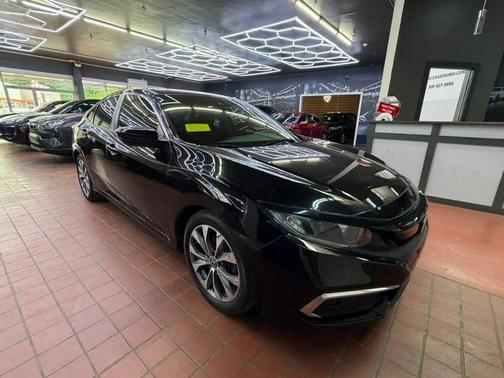 Black 2020 Honda Civic LX