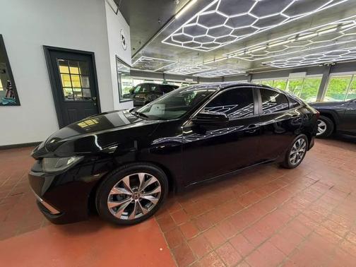 Black 2020 Honda Civic LX