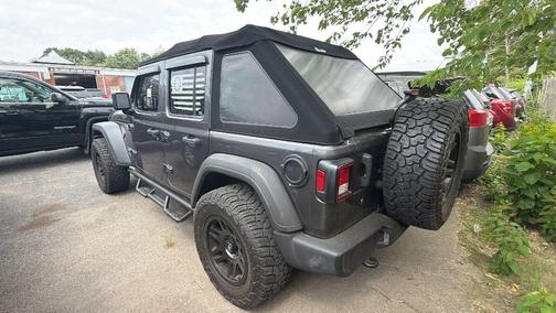 Granite Crystal Metallic Clearcoat 2018 Jeep Wrangler Unlimited Sport
