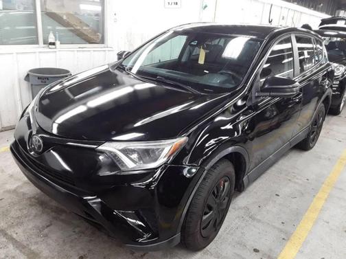 Black 2018 Toyota RAV4 LE