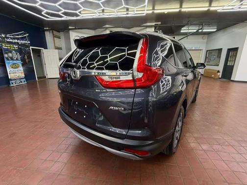 Gray 2018 Honda CR-V EX-L