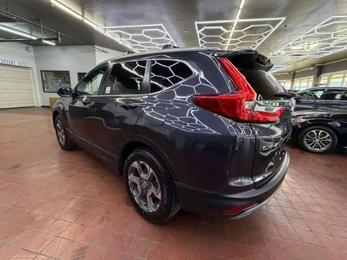 Gray 2018 Honda CR-V EX-L