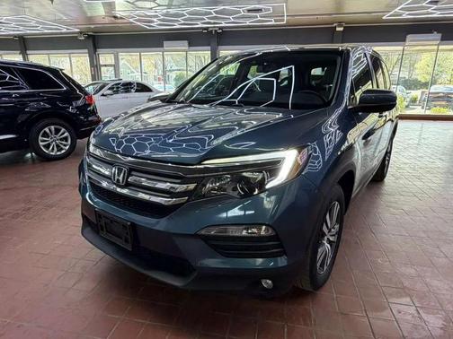 Blue 2017 Honda Pilot EX-L