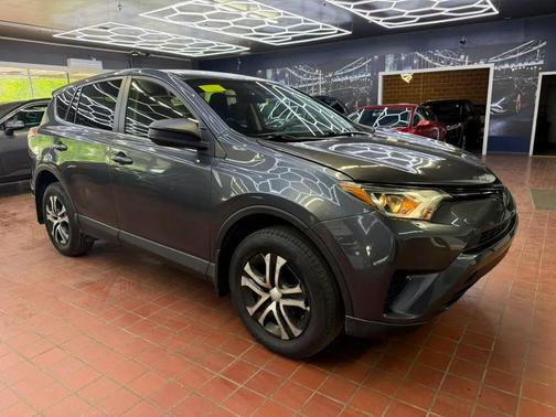 Gray 2018 Toyota RAV4 LE
