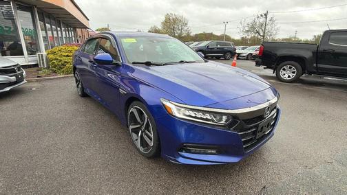Still Night Pearl 2018 Honda Accord Sport