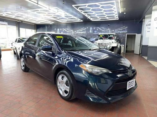 Galactic Aqua Mica 2018 Toyota Corolla LE