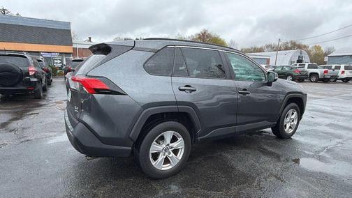 Gray 2020 Toyota RAV4 XLE