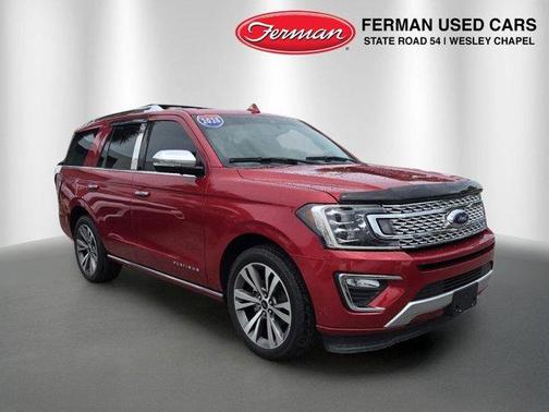 Red Metallic 2020 Ford Expedition Platinum