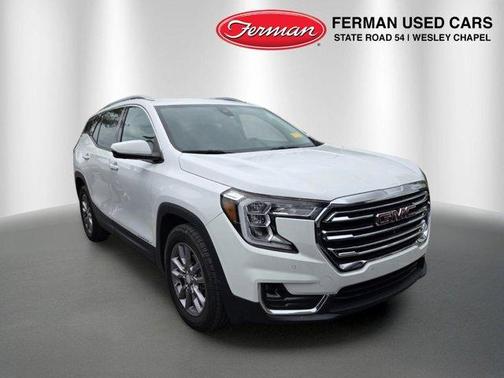 Summit White 2023 GMC Terrain SLT