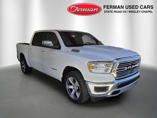Bright White Clearcoat 2024 RAM 1500 Laramie