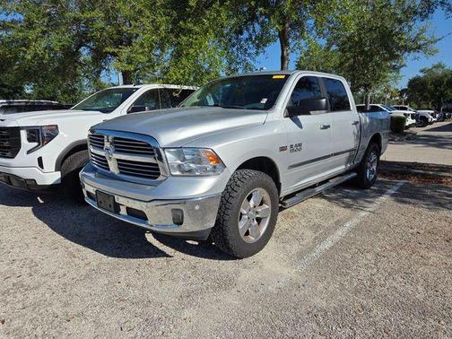 Bright Silver Clearcoat Metallic 2017 RAM 1500 Big Horn