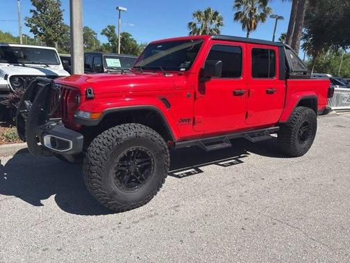 Firecracker Red Clearcoat 2022 Jeep Gladiator Sport