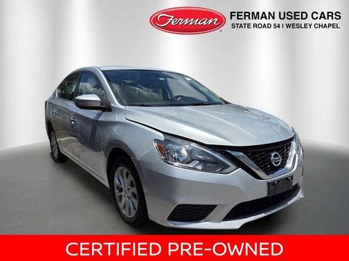Brilliant Silver Metallic 2019 Nissan Sentra SV