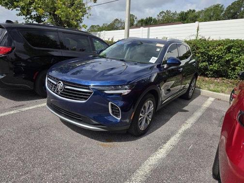 Sapphire Metallic 2023 Buick Envision Preferred