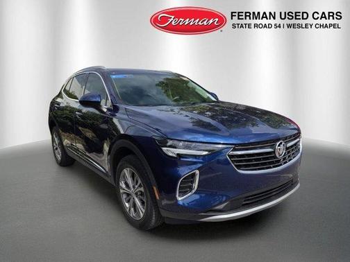 Sapphire Metallic 2023 Buick Envision Preferred