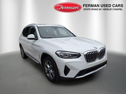 Alpine White 2022 BMW X3 sDrive30i