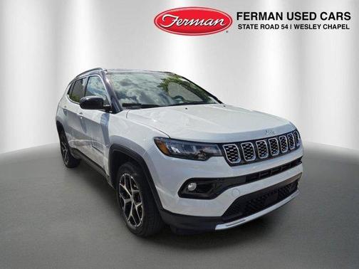 Bright White Clearcoat 2024 Jeep Compass Limited