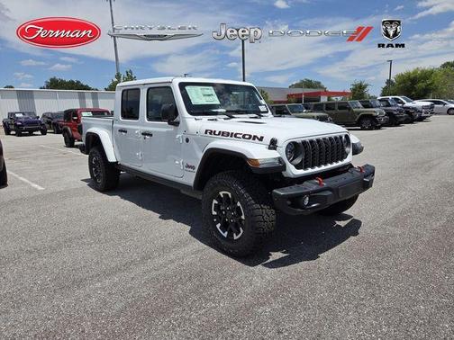 Bright White Clearcoat 2026 Jeep Gladiator Rubicon