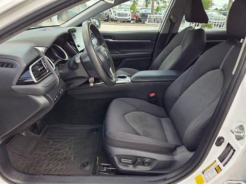 Super White 2021 Toyota Camry LE