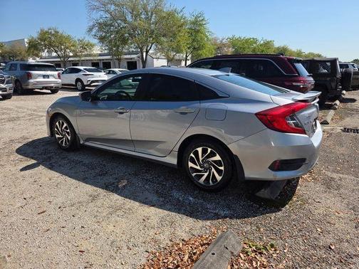 Silver 2017 Honda Civic EX
