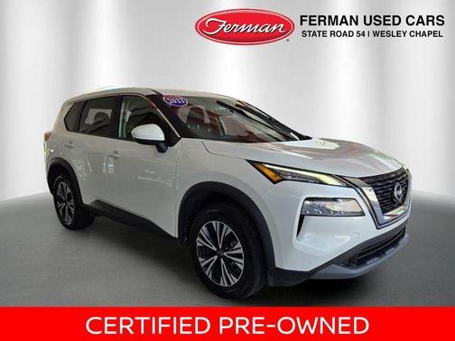 Pearl White Tri-Coat 2023 Nissan Rogue SV