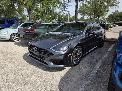 Portofino Gray 2023 Hyundai SONATA N Line