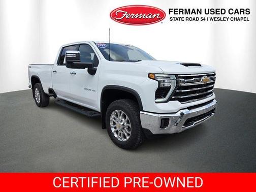 Summit White 2025 Chevrolet Silverado 2500 LTZ