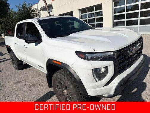 Summit White 2023 GMC Canyon Elevation