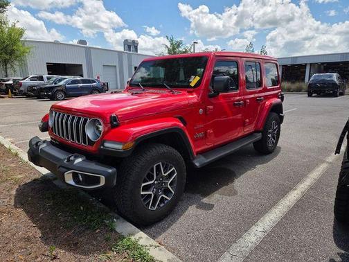 Firecracker Red Clearcoat 2024 Jeep Wrangler Sahara