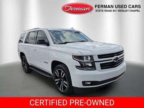 Summit White 2018 Chevrolet Tahoe Premier