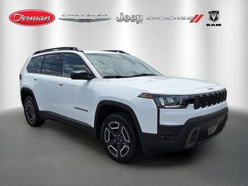Bright White Clearcoat 2026 Jeep Cherokee LAREDO/LIMITED