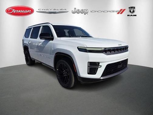 Bright White Clearcoat 2026 Jeep Grand Wagoneer Limited