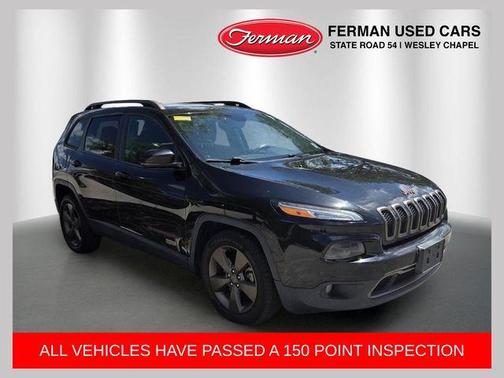 Brilliant Black Crystal Pearlcoat 2016 Jeep Cherokee Latitude